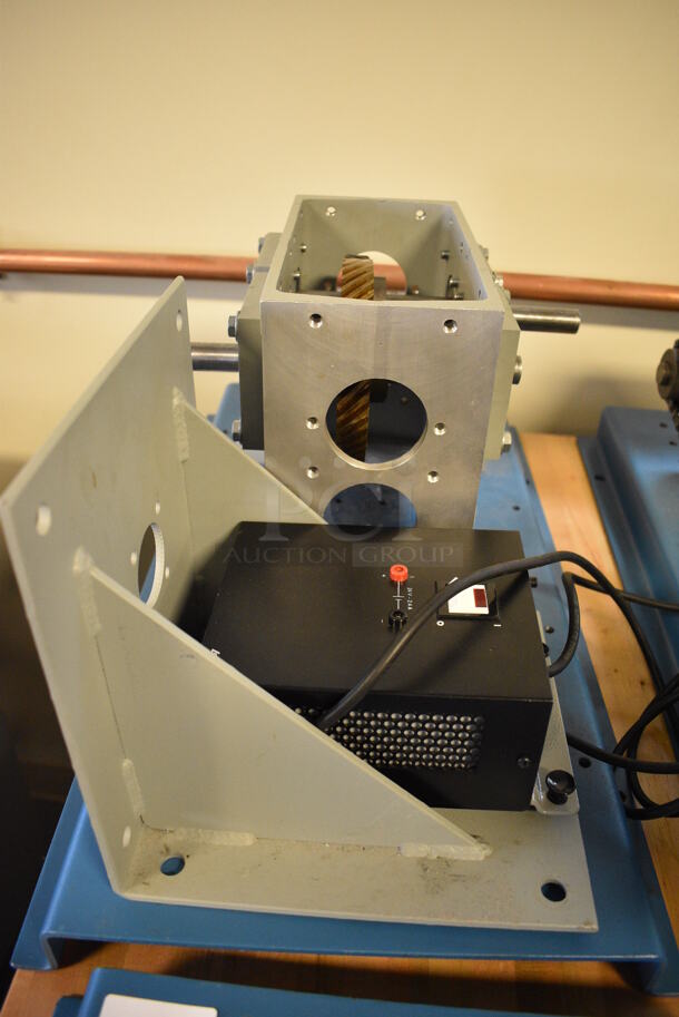 Gray and Blue Metal Countertop Training Unit. 24x14x12. (Midtown 2: Room 130) - Image 3 of 4