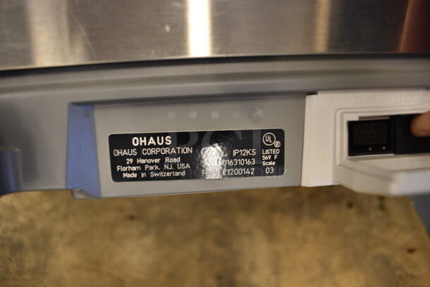 Ohaus Model IP12KS Explorer Pro Metal Commercial Countertop Scale. 13x14.5x35 (Midtown 1: Room 122) - Image 5 of 5