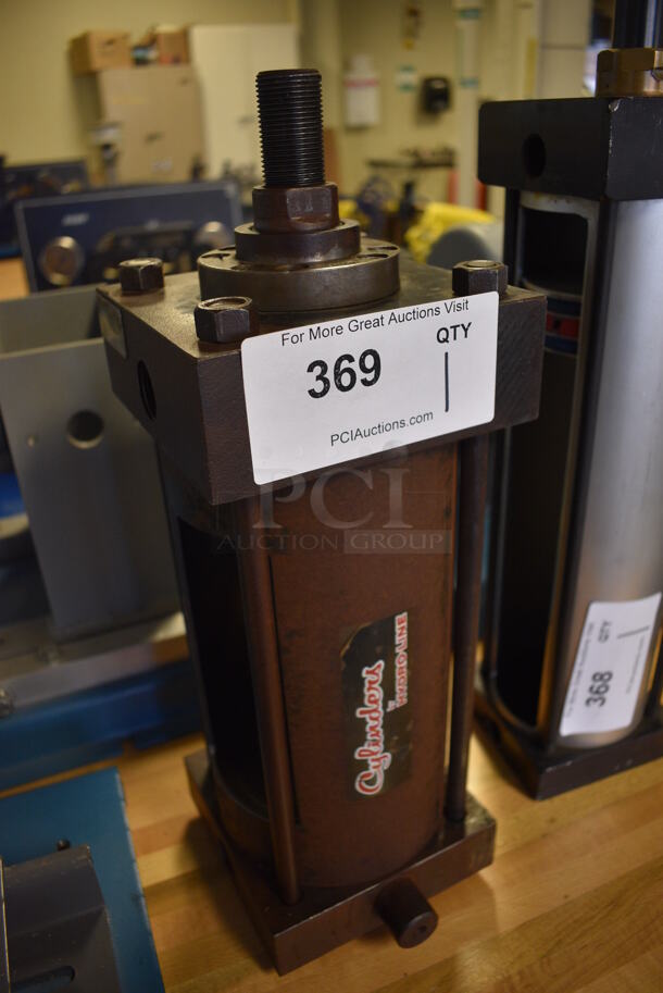 Hydroline Metal Air Cylinder. 16x5.5x5.5. (Midtown 2: Room 130) - Image 2 of 5
