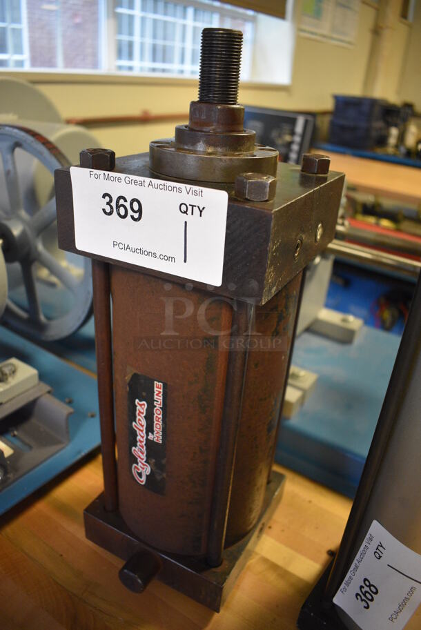 Hydroline Metal Air Cylinder. 16x5.5x5.5. (Midtown 2: Room 130) - Image 3 of 5