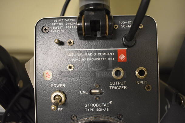 General Radio Strobotac 1531-AB Metal Countertop Tachometer. 5.5x11x15. (Midtown 2: Room 105) - Image 5 of 6