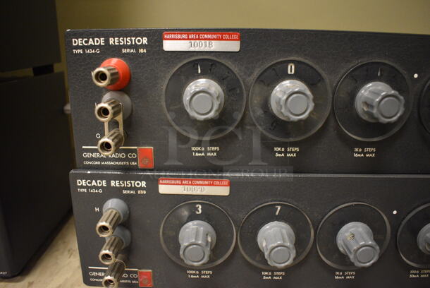 2 General Radio 1434-G Decade Resistor. 17.5x5x3.5. 2 Times Your Bid! (Midtown 2: Room 105)  - Image 2 of 3