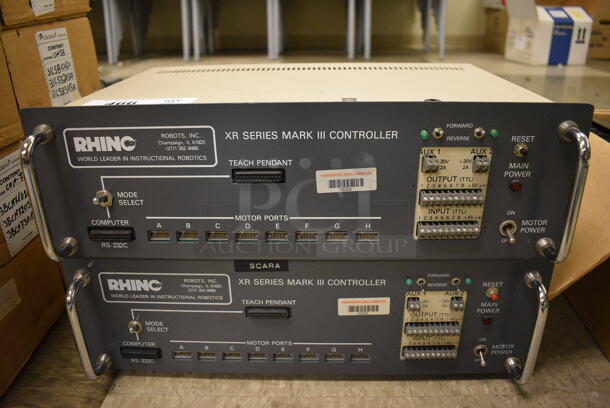2 Rhino XR Series Mark III Controller. 17.5x13x5. 2 Times Your Bid! (Midtown 2: Room 105) - Image 1 of 5