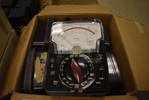 6 Ohmmeter; Triplett and Simpson. 5.5x3x7.5, 5x3x7. 6 Times Your Bid! (Midtown 2: Room 105) - Image 4 of 7