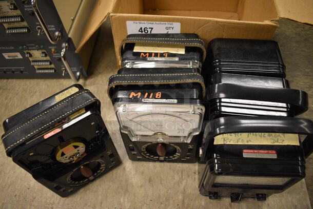 6 Ohmmeter; Triplett and Simpson. 5.5x3x7.5, 5x3x7. 6 Times Your Bid! (Midtown 2: Room 105) - Image 6 of 7