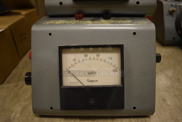 5 Simpson Wattmeter. 6x4x4.5. 5 Times Your Bid! (Midtown 2: Room 105) - Image 2 of 4