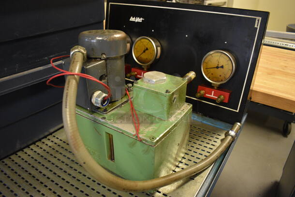 Lab-Volt Model AT-6023/AT-6005 Metal Commercial Portable Training Lab Station on Commercial Casters. 72x28x47. (Midtown 2: Room 130) - Image 3 of 9