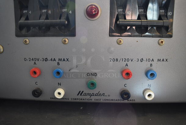 Hampden Model BPS-103 Metal Countertop AC-DC Power Supply. 23x14x8.5 (Midtown 1: Room 122) - Image 4 of 6