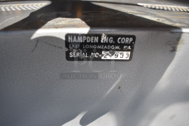 Hampden Model BPS-103 Metal Countertop AC-DC Power Supply. 23x14x8.5 (Midtown 1: Room 122) - Image 5 of 6