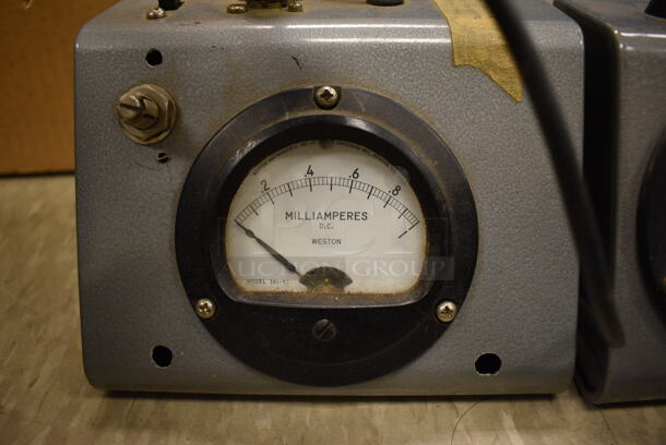 6 Various Units Including Galvanometer, Volts, Amperes and Milliamperes. 4x4x5, 6x4x4.5. 6 Times Your Bid! (Midtown 2: Room 105) - Image 6 of 6
