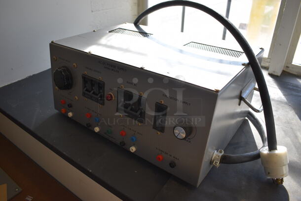 Hampden Model BPS-103 Metal Countertop AC-DC Power Supply. 23x14x8.5 (Midtown 1: Room 122) - Image 6 of 6