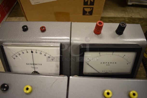 5 Various Units Including Galvanometer and Amperes. 6x5x4.5. 5 Times Your Bid! (Midtown 2: Room 105) - Image 2 of 5