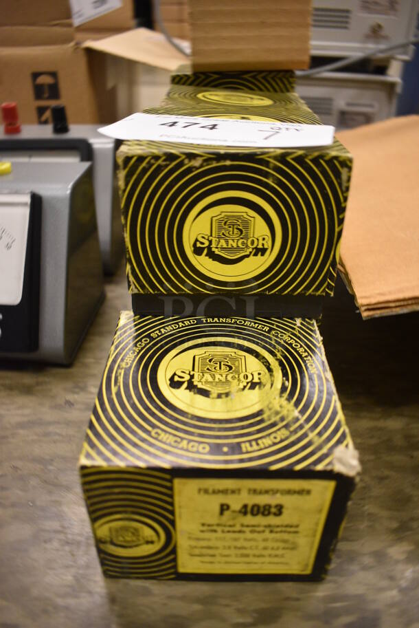 7 Metal P-4083 Filament Transformer. 3.5x3.5x3.5. 7 Times Your Bid! (Midtown 2: Room 105) - Image 3 of 4