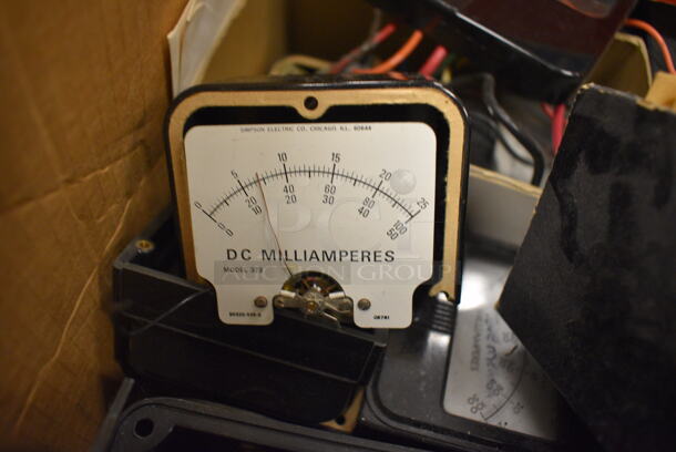 ALL ONE MONEY! Lot of Various Simpson Meters and Coils for Parts! (Midtown 2: Room 105) - Image 5 of 6