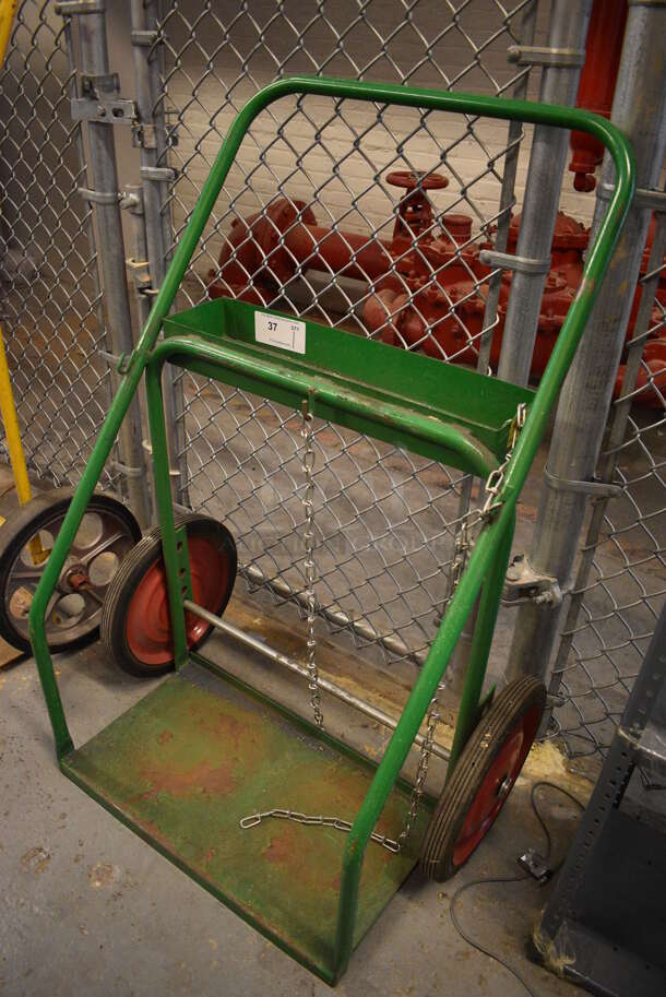 Green Metal Furniture Dolly. 30x20x44. (Midtown 1: Room 122) - Image 3 of 5