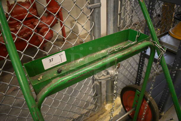 Green Metal Furniture Dolly. 30x20x44. (Midtown 1: Room 122) - Image 5 of 5