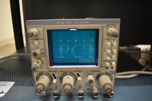 2 Tektronix Model TM5006 Unit w/ SC502 15MHz Oscilloscope, Function Generator, Universal Counter Timer, DM 502A Autoranging DMM. Comes w/ Extra SC502 15MHz Oscilloscope. 17x19x6. 2 Times Your Bid! (Midtown 2: Room 105) - Image 8 of 8