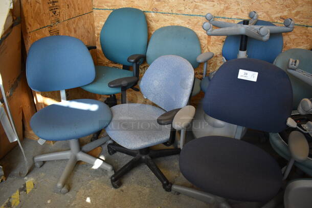 17 Various Office Chairs on Casters. Includes 27x22x36. 17 Times Your Bid! (Midtown 1: Room 122) - Image 2 of 4