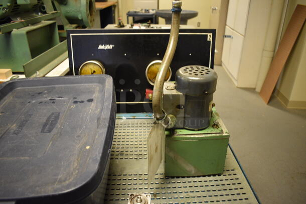 Lab-Volt Model AT-6023/AT-6005 Metal Commercial Portable Training Lab Station on Commercial Casters. 72x30x47. (Midtown 2: Room 130) - Image 3 of 6