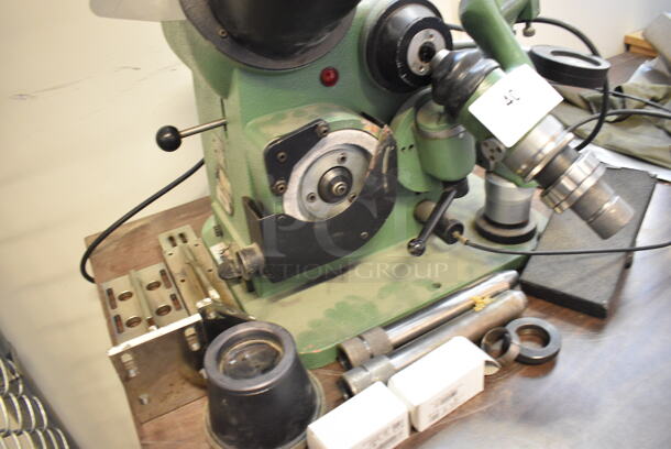 Optima Model B1760 Metal Commercial Countertop Tool Sharpener Drill Grinder. 110 Volts, 1 Phase. 20x24x20. (Midtown 1: Room 122) - Image 7 of 10
