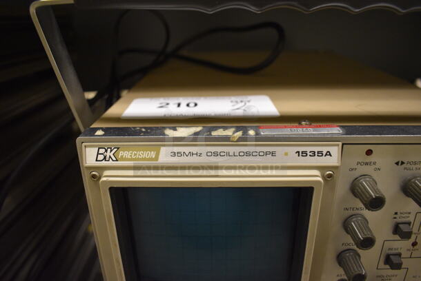 2 BK Precision 1535A 35 MHz Oscilloscope. 12x16x8. 2 Times Your Bid! (Midtown 2: Room 105) - Image 6 of 6