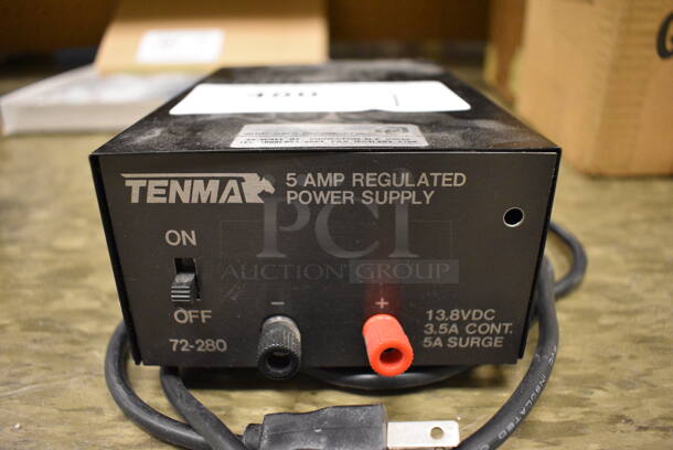 Tenma 5 Amp Regulated Power Supply. 5x8x3. (Midtown 2: Room 105)