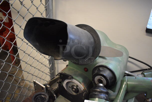 Optima Model B1760 Metal Commercial Countertop Tool Sharpener Drill Grinder. 110 Volts, 1 Phase. 20x24x20. (Midtown 1: Room 122) - Image 10 of 10