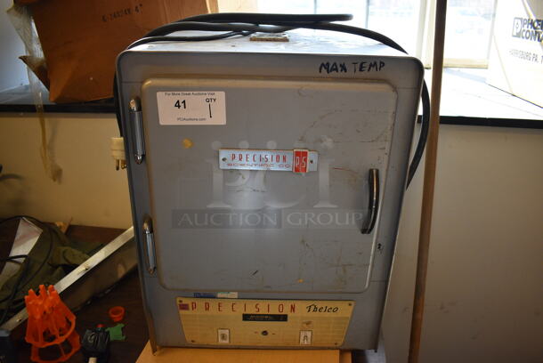 Precision Thelco Model 2 Metal 
Commercial Countertop Incubator. 18x16x24. (Midtown 1: Room 122)