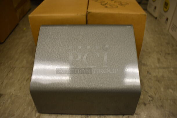 3 Bud Gray Aluminum Sloping Panel Utility Box. 6x4.5x4.5. 3 Times Your Bid! (Midtown 2: Room 105)
