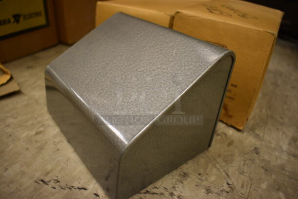 3 Bud Gray Aluminum Sloping Panel Utility Box. 6x4.5x4.5. 3 Times Your Bid! (Midtown 2: Room 105) - Image 2 of 5