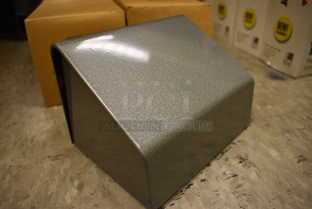 3 Bud Gray Aluminum Sloping Panel Utility Box. 6x4.5x4.5. 3 Times Your Bid! (Midtown 2: Room 105) - Image 3 of 5