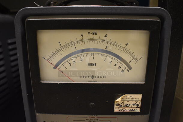 Hewlett Packard HP Model 412A DC Vacuum Tube Voltmeter. 7x7.5x11. (Midtown 2: Room 105) - Image 2 of 7