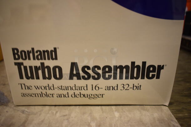 4 BRAND NEW IN BOX! Borland Turbo Assembler. 7.5x3.5x9.5. 4 Times Your Bid! (Midtown 2: Room 105) - Image 3 of 6