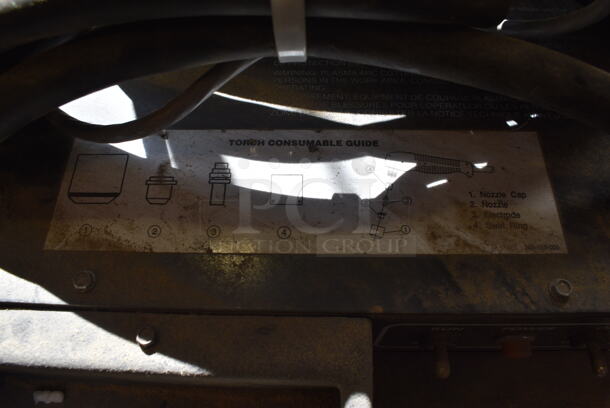 Century Model 118 009 904 Metal Commercial 20 Amp Plasma Cutter. 14x16x30. (Midtown 1: Room 122) - Image 8 of 9