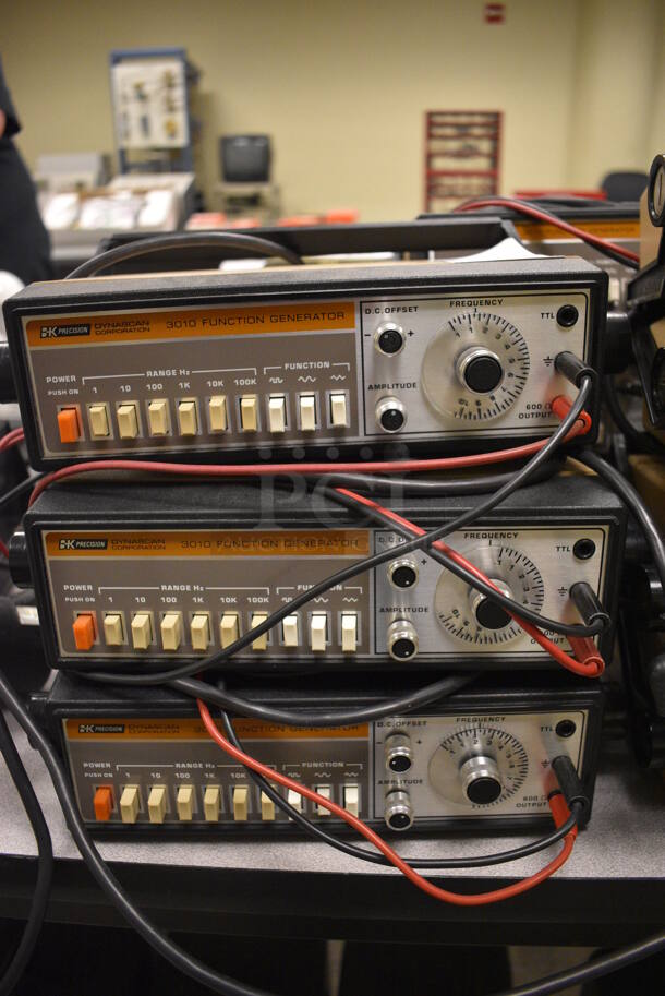 3 BK Precision Model 3010 Function Generator. 11.5x7x3. 3 Times Your Bid! (Midtown 2: Room 105) - Image 1 of 5