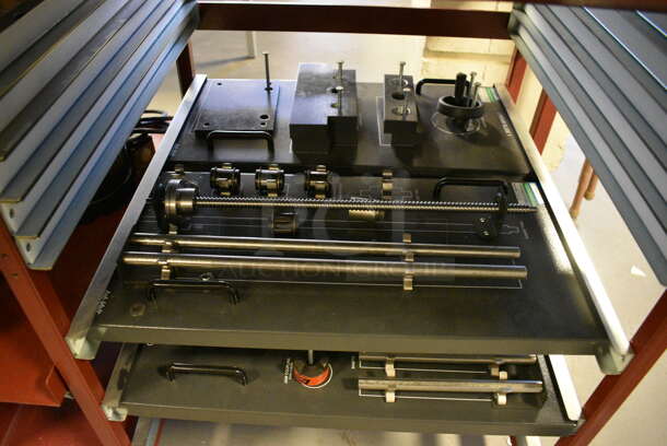 Lab-Volt Metal Commercial Portable Mechanical Training Lab Station on Commercial Casters. 73x37x77. (Midtown 2: Room 130) - Image 6 of 11