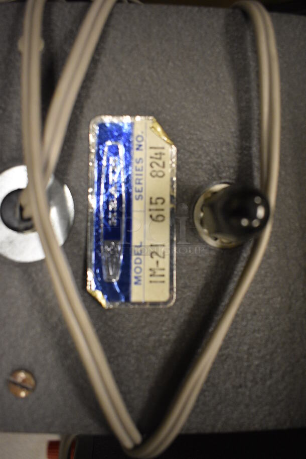 3 Heathkit Model IM-21 Metal Decibel Reader. 4.5x5x9. 3 Times Your Bid! (Midtown 2: Room 105) - Image 4 of 4