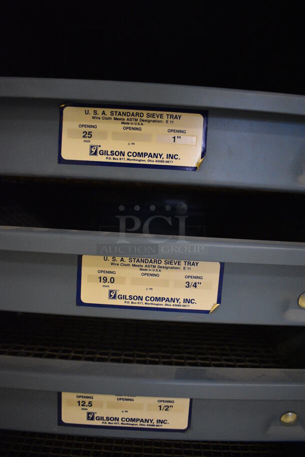 Gilson Model TM-3 Blue Metal Test Master Testing Screen Machine. 26.5x31.5x43. (Midtown 2: Hallway) - Image 6 of 10