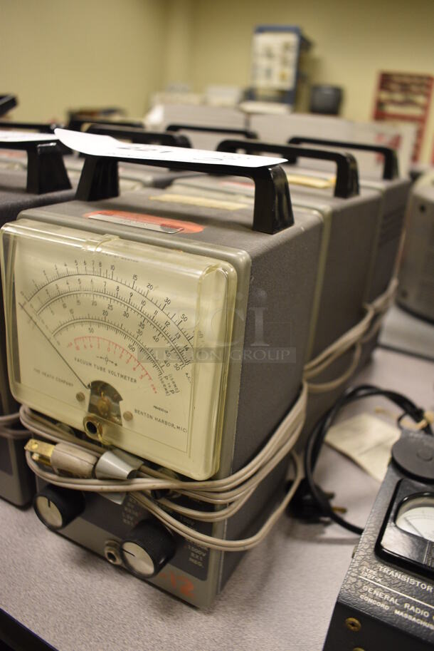 3 Heathkit Model IMW-11 Metal Vacuum Tube Voltmeter. 4.5x5x9. 3 Times Your Bid! (Midtown 2: Room 105) - Image 2 of 4