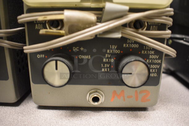 3 Heathkit Model IMW-11 Metal Vacuum Tube Voltmeter. 4.5x5x9. 3 Times Your Bid! (Midtown 2: Room 105) - Image 3 of 4