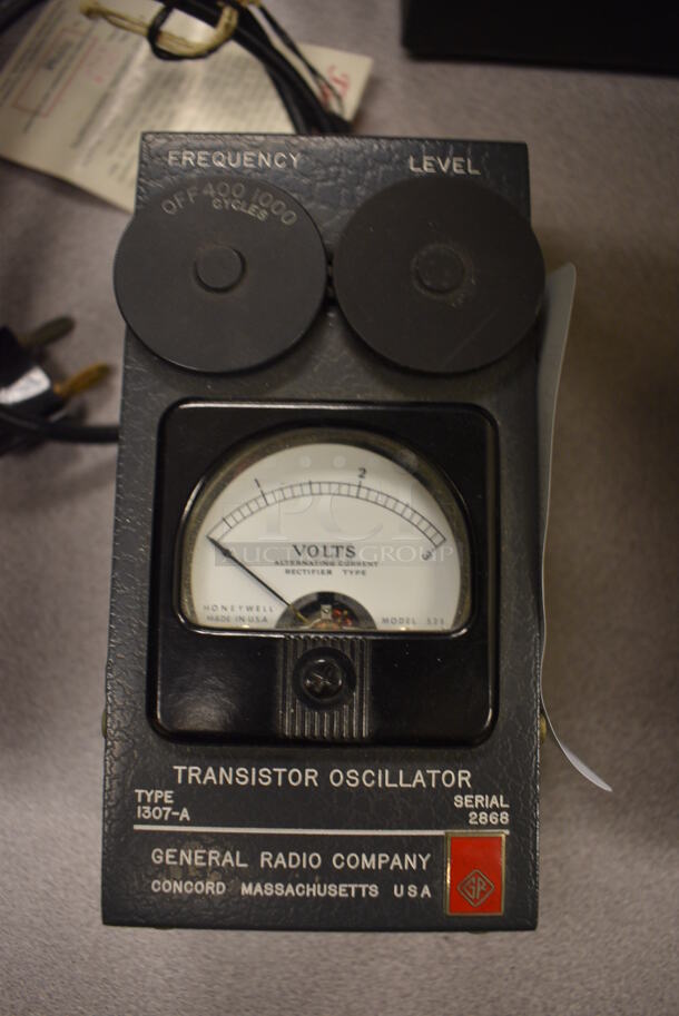 General Radio Model 1307-A Transistor Oscillator. 3x6x2. (Midtown 2: Room 105)
