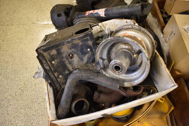 ALL ONE MONEY! PALLET LOT of Various Metal Parts and Pieces for Hustler Tractor! (Midtown 2: Hallway) - Image 2 of 8