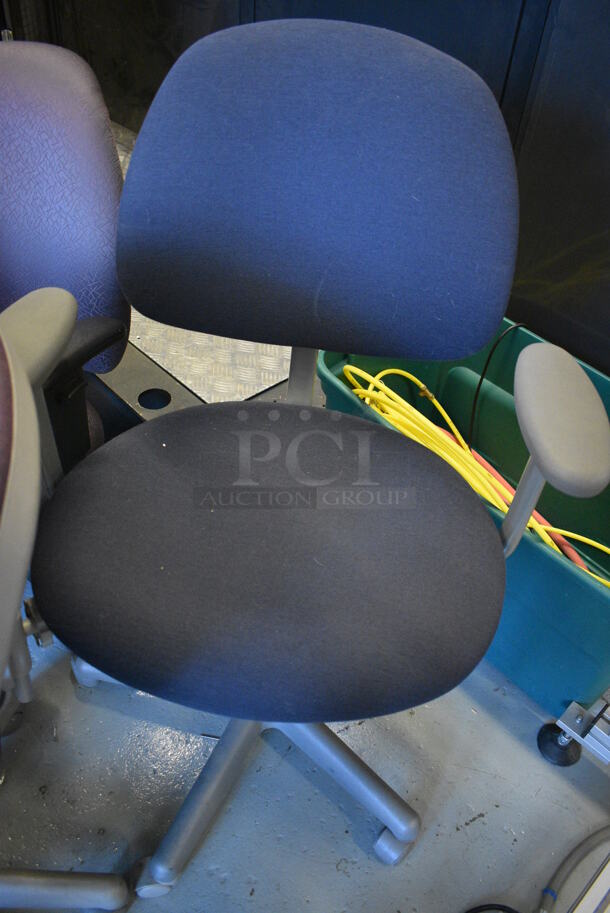 4 Various Office Chairs on Casters. Includes 24x18x37. 4 Times Your Bid! (Midtown 1: Room 122) - Image 5 of 5