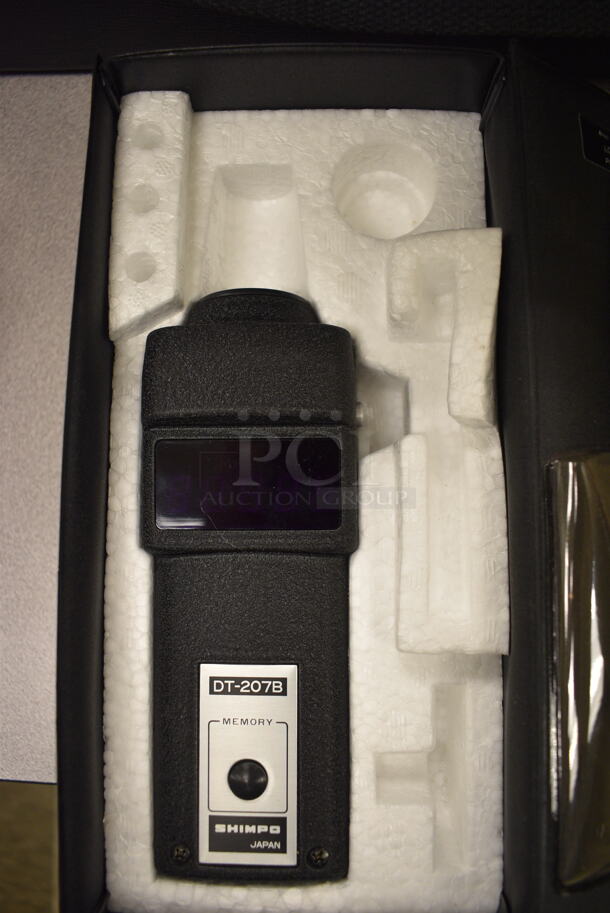 Shimpo Model DT-207B Hand Digital Tachometer. 2.5x2x6.5. (Midtown 2: Room 105)