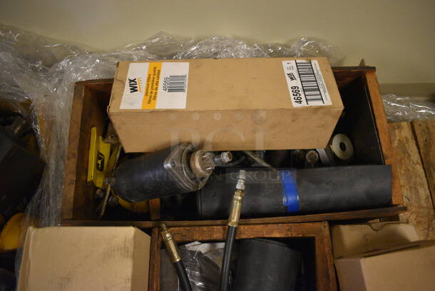 ALL ONE MONEY! PALLET LOT of Various Metal Parts and Pieces for Hustler Tractor! (Midtown 2: Hallway) - Image 6 of 8