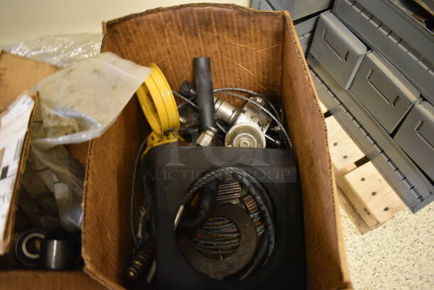 ALL ONE MONEY! PALLET LOT of Various Metal Parts and Pieces for Hustler Tractor! (Midtown 2: Hallway) - Image 6 of 8