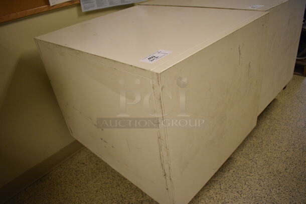 Metal 5 Drawer Flat File Cabinet. Stock Picture Used. Does NOT Come w/ Cart. 34x28.5x25 (Midtown 2: Hallway) - Image 4 of 4
