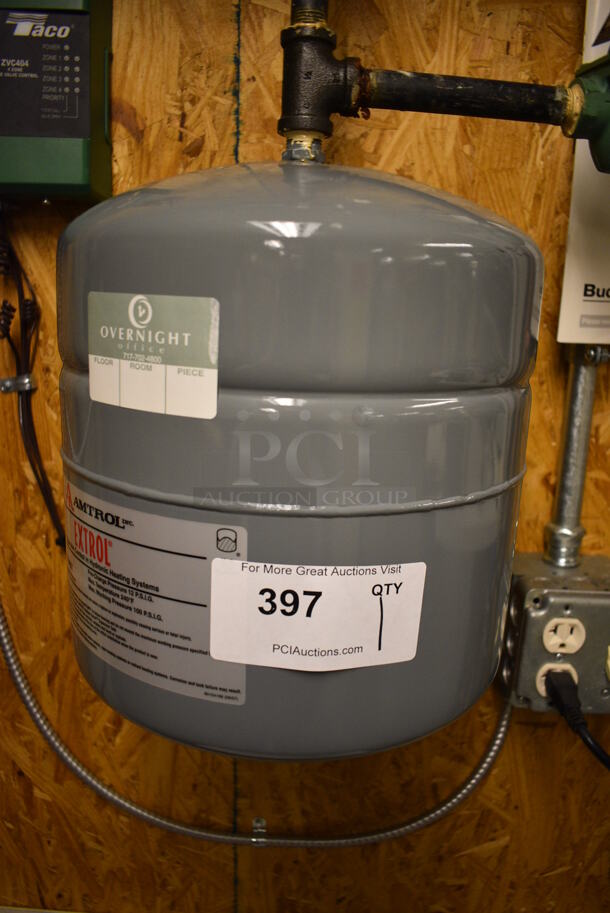 Amtrol Extrol Model 30 Metal Wall Mount Tank For Heating System. 12x12x12. Unit Will Be Unhooked and Removed Before Pick Up Day. (Midtown 2: Room 130) - Image 1 of 3