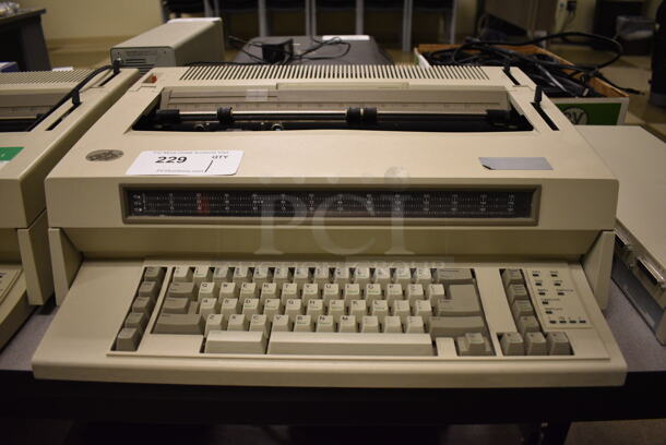 IBM Countertop Typewriter. 20.5x18.5x6.5. (Midtown 2: Room 105)