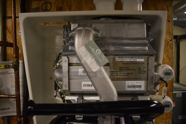 Buderus Logamax Plus GB142 Wall Mount Condensing Gas Boiler. 22x24x28. Unit Will Be Unhooked and Removed Before Pick Up Day. (Midtown 2: Room 130) - Image 4 of 8